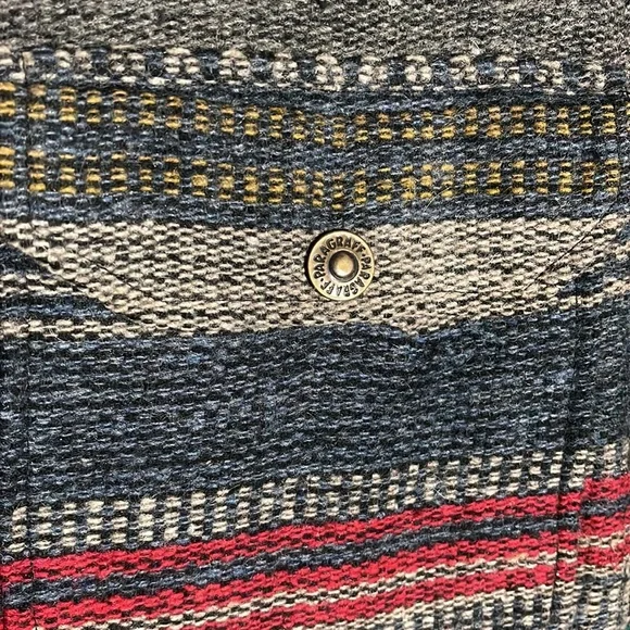 Exclusive Paragraff clothing Co wool blend Sherpa lined Size Large long vest - Picture 4 of 12